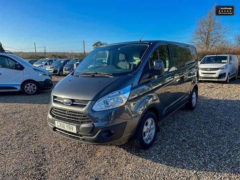 Used Ford Transit Custom Limited 130 HP (95 kW) 2018 Grey Van