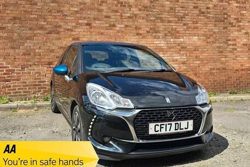 Used DS Automobiles DS3 Elegance 110 HP (80 kW) 2017 Black Hatchback