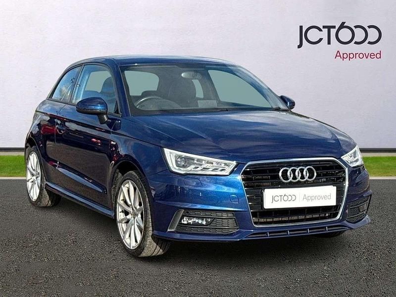 Blue Used 2018 Audi A1 S-Line Hatchback | £10,754 (Fair price) - Image 1/4