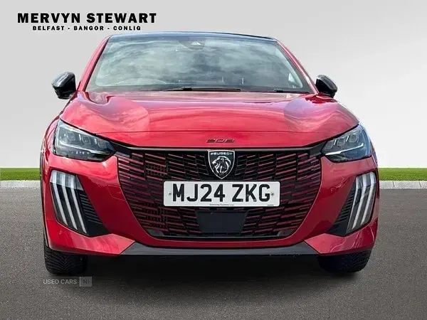Used Peugeot 208 GTi 99 HP (72 kW) 2024 Red Hatchback