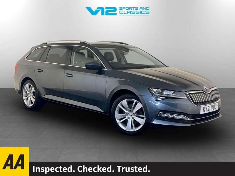 Grey Used 2021 Skoda Superb SE L Estate | £10,795 (Good price) - Image 1/2