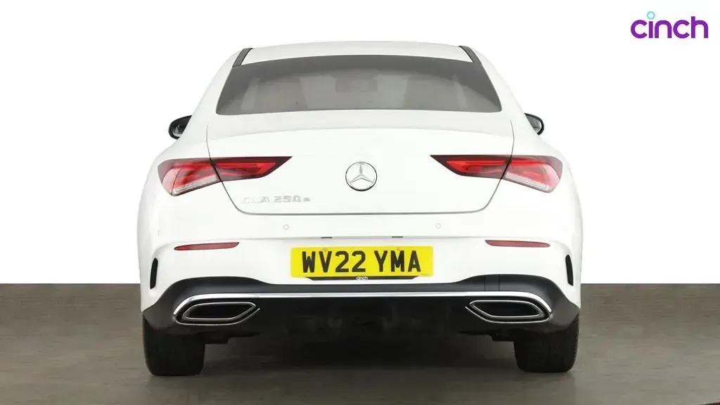 Used Mercedes CLA250 AMG Line Premium Plus 2022 White Coupe