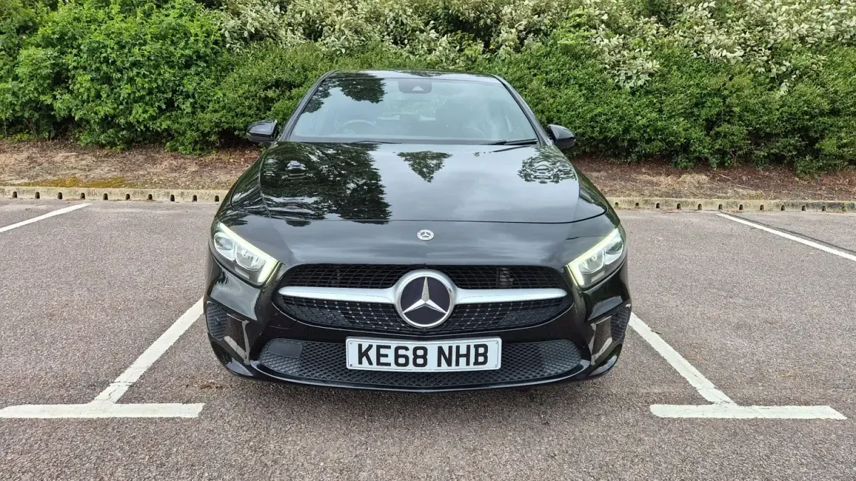 Begagnad Mercedes A200 Premium 2018 Svart Halvkombi