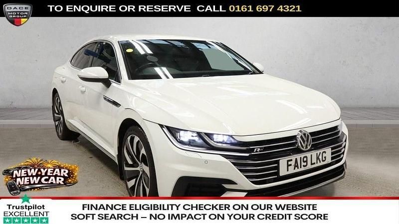 White Used 2019 VW Arteon R-line Hatchback | £16,440 (Fair price) - Image 1/3