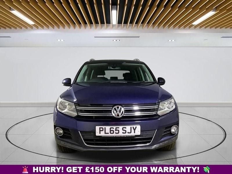 Blue Used 2015 VW Tiguan Match SUV | £10,349 (Fair price) - Image 1/4
