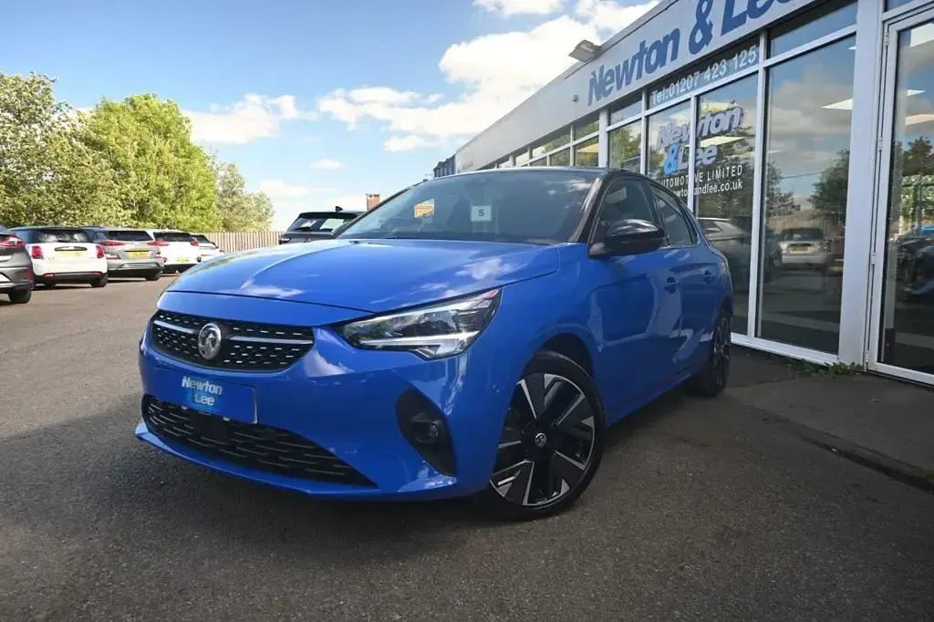 Used Vauxhall Corsa-e Elite 100 kW (136 HP) 2022 Blue Hatchback