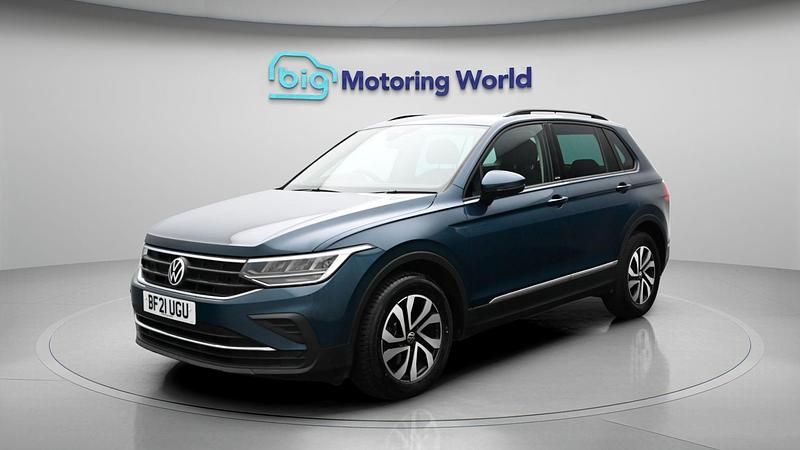 Used VW Tiguan Active 131 HP (96 kW) 2021 Blue SUV