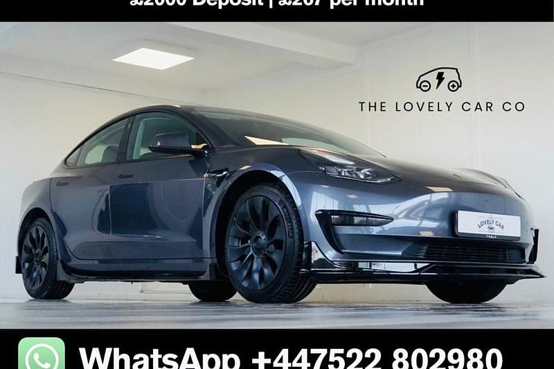 Used Tesla Model 3 366 kW (498 HP) 2021 Grey Sedan