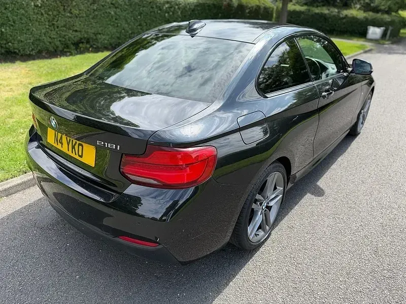 Used BMW 218 M Sport 134 HP (98 kW) 2019 Black Coupe