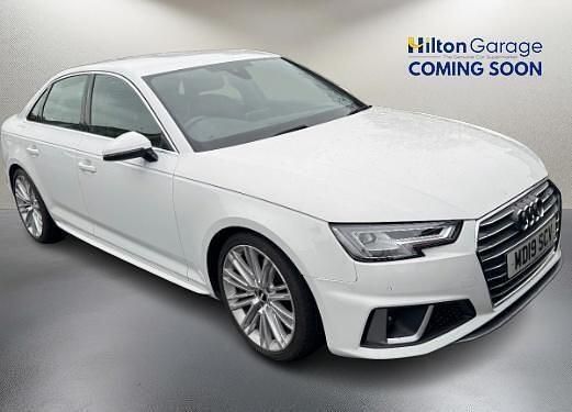 White Used 2019 Audi A4 S-Line Sedan | £17,300 (Fair price) - Image 1/1