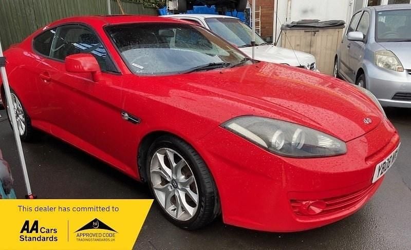 Red Used 2007 Hyundai Coupé Coupe | £3,495 (Fair price) - Image 1/4