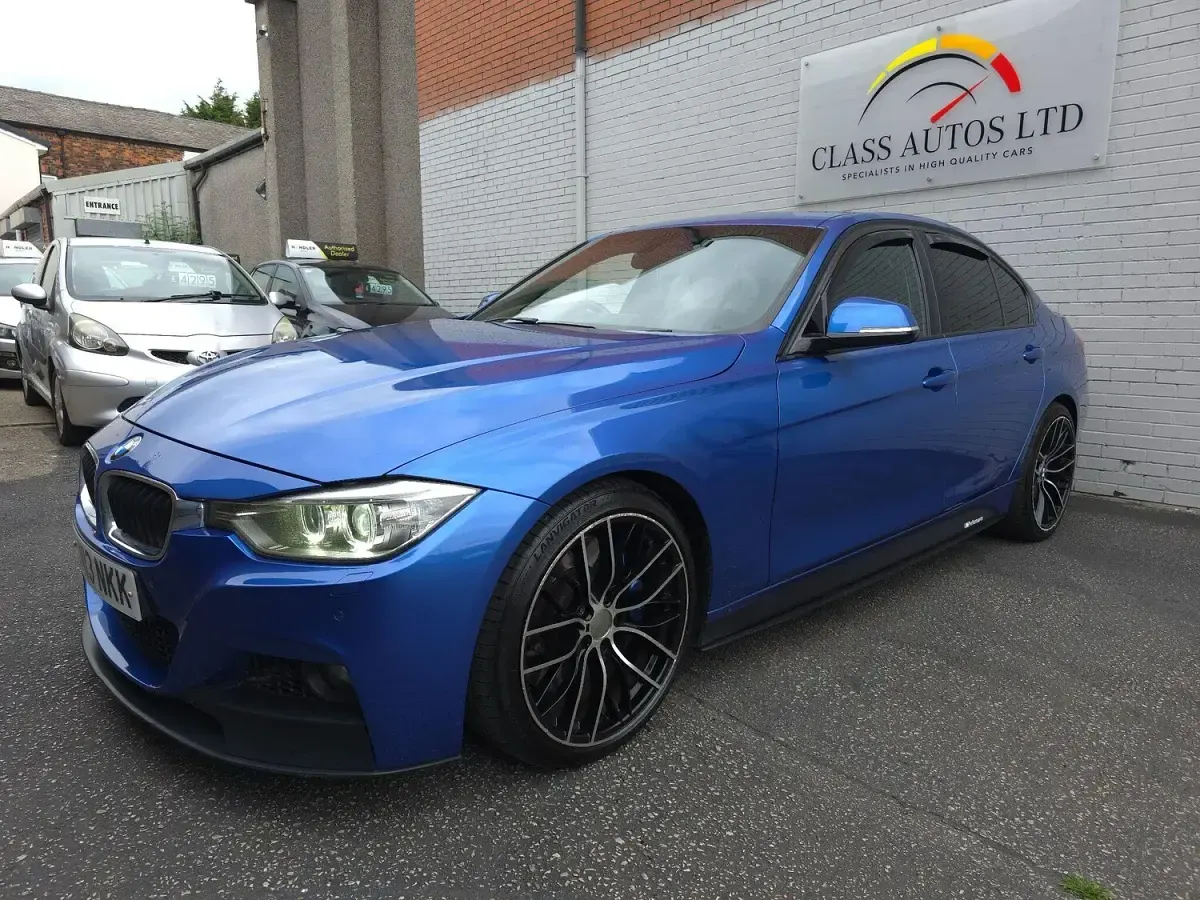 Used BMW 330 M Sport 2013 Blue Sedan