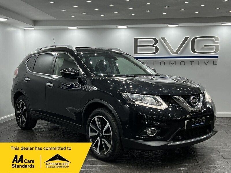 Black Used 2016 Nissan X-Trail Tekna SUV | £11,994 (Fair price) - Image 1/2
