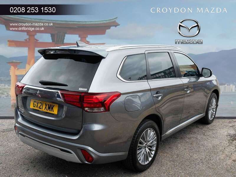 Used Mitsubishi Outlander P-HEV 221 HP (162 kW) 2021 Grey SUV
