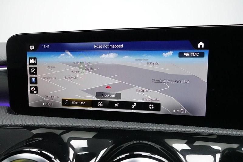 Used Mercedes A180 AMG line 136 HP (100 kW) 2022 Grey Hatchback