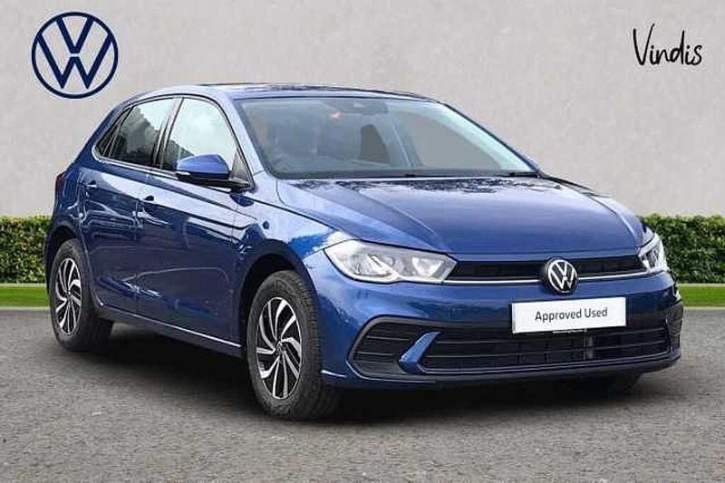 Blue Used 2025 VW Polo Life Hatchback | £19,116 (Fair price) - Image 1/4