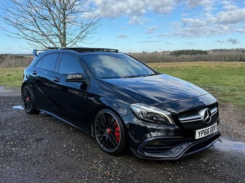 Used Mercedes A45 AMG Premium 2016 Black Hatchback