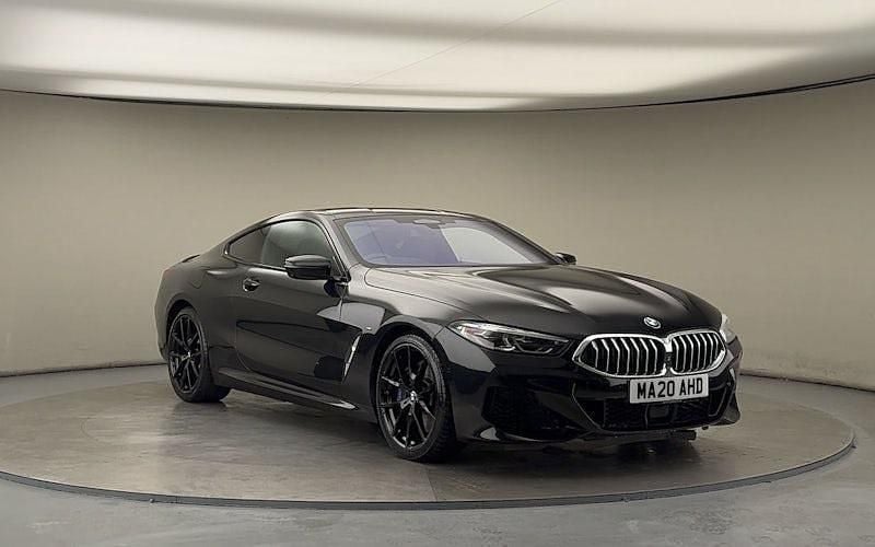 Sapphire black Used 2020 BMW 840 Comfort Edition Coupe | £29,700 (Good price) - Image 1/4