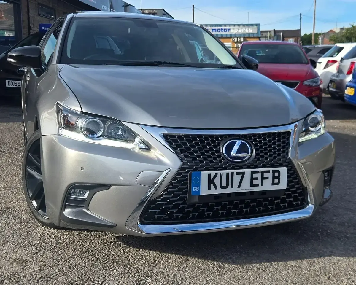 Used Lexus CT200h Sport Line 2017 Silver Hatchback