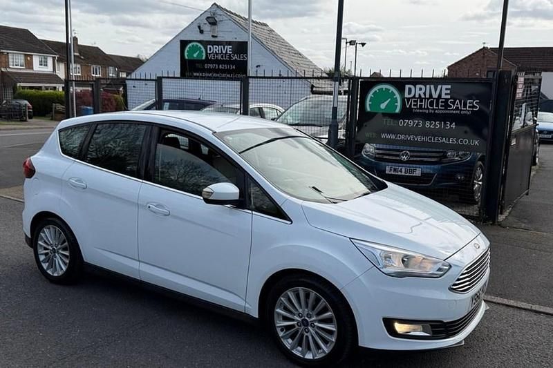 Begagnad Ford C-MAX Titanium 120 HK (88 kW) 2016 Vit Minibuss