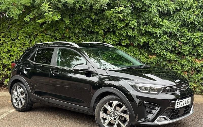 Black Used 2022 Kia Stonic GT-Line SUV | £16,996 (Fair price) - Image 1/4
