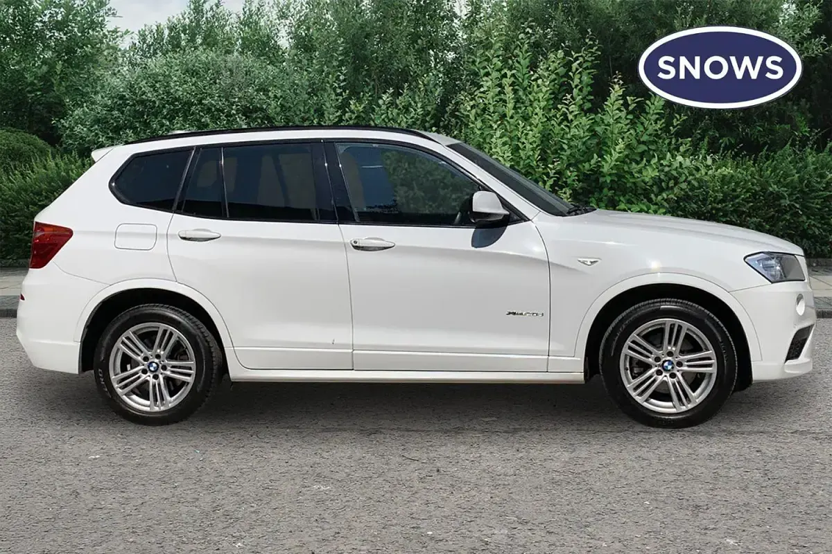 Used BMW X3 M Sport 184 HP (135 kW) 2012 White SUV