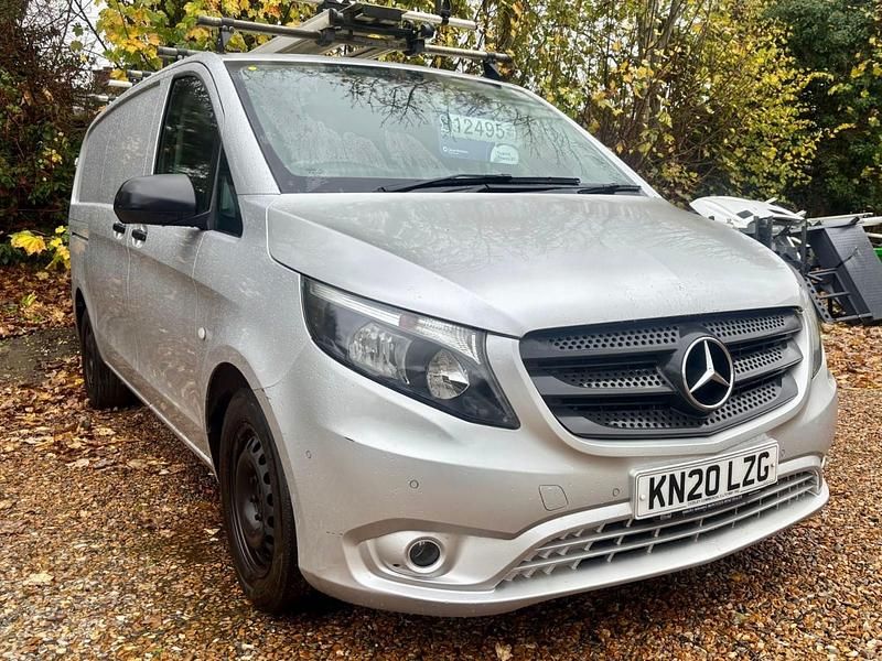 Silver Used 2020 Mercedes Vito Progressive Van | £12,495 (Fair price) - Image 1/1