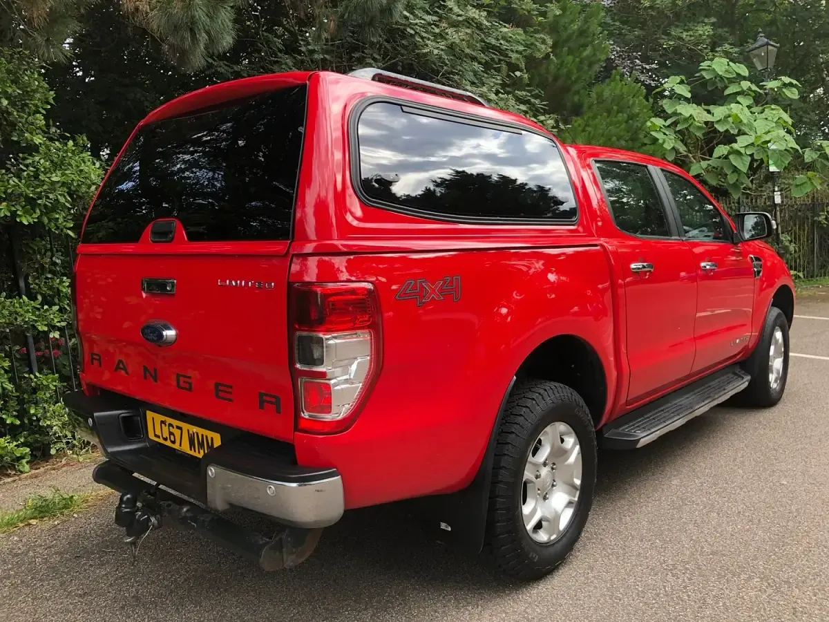 Used Ford Ranger Limited 160 HP (117 kW) 2018 Red Pickup