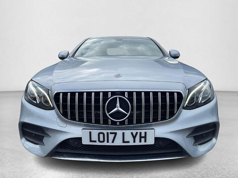 Used Mercedes E220 AMG line 2017 Silver Sedan