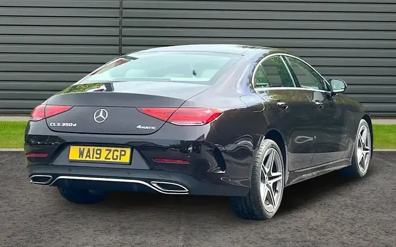 Used Mercedes CLS350 AMG line 286 HP (210 kW) 2019 Black Coupe