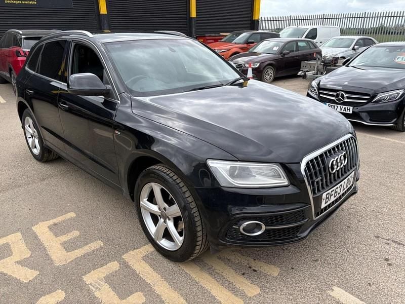 Begagnad Audi Q5 S-Line 2013 Svart SUV