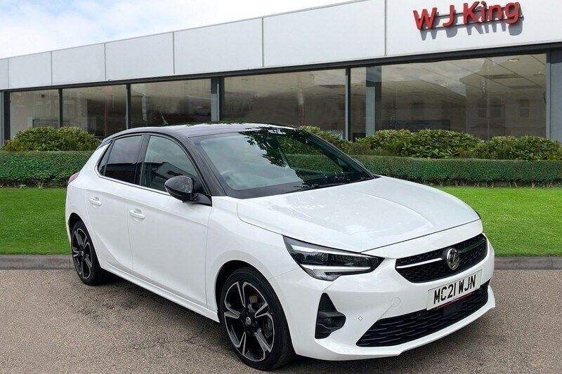 White Used 2021 Vauxhall Corsa Ultimate Hatchback | £12,895 (Fair price) - Image 1/3