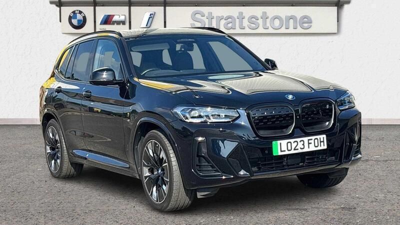 Black Used 2023 BMW iX3 M Sport SUV | £39,995 (Fair price) - Image 1/3