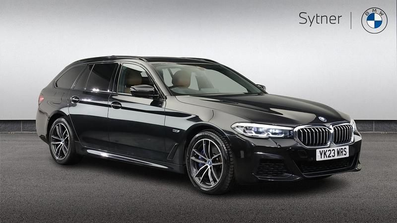 Used BMW 530e M Sport 288 HP (211 kW) 2023 Black Estate