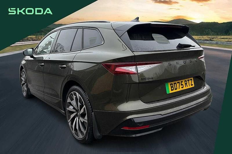 Used Skoda Enyaq iV SportLine 210 kW (286 HP) 2025 Green SUV