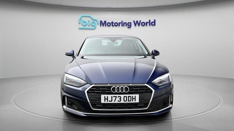 Used Audi A5 Sportback Sport 150 HP (110 kW) 2023 Blue Hatchback