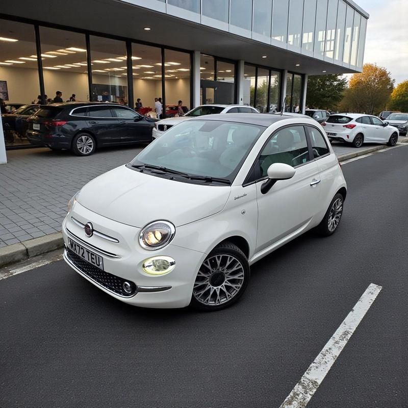 White Used 2022 Fiat 500 Dolcevita Hatchback | £10,995 (Fair price) - Image 1/4