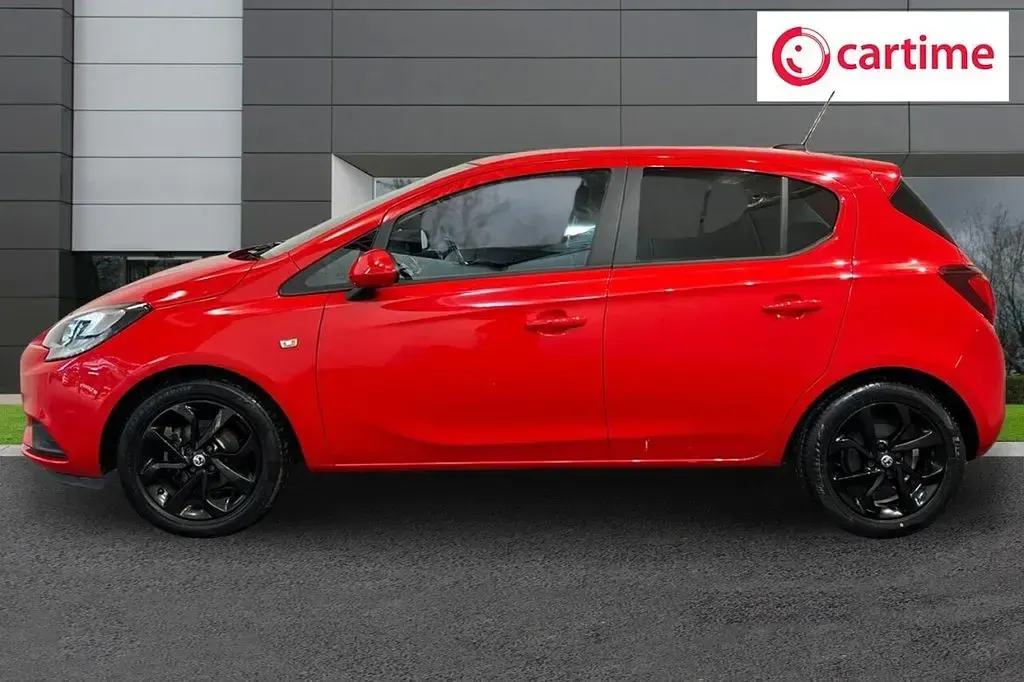 Usado Vauxhall Corsa 75 HP (55 kW) 2019 Vermelho Citadino