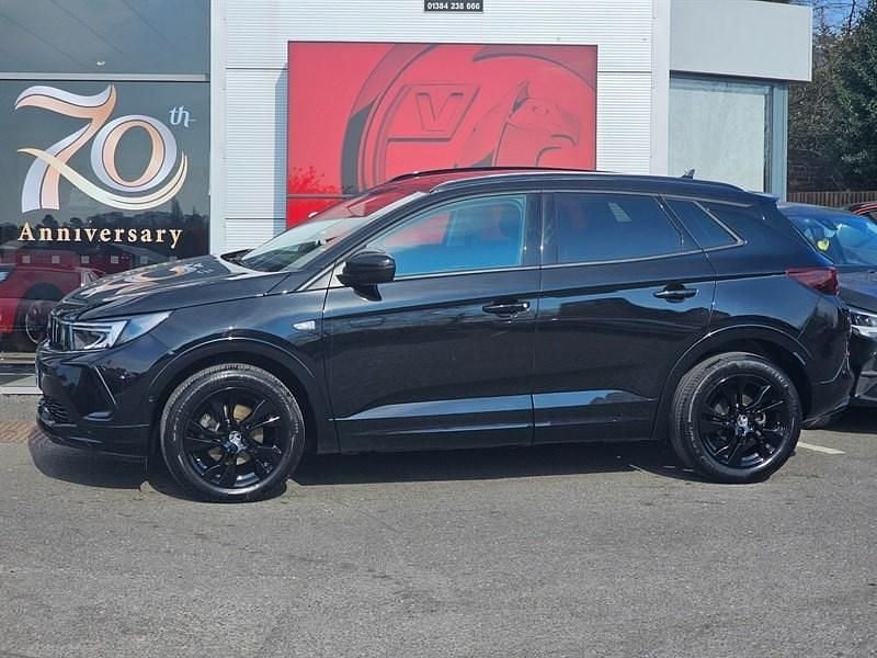 Used Vauxhall Grandland X S 130 HP (95 kW) 2023 Black SUV