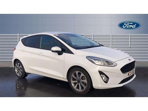 White Used 2021 Ford Fiesta Trend Hatchback | £10,575 - Image 1/4