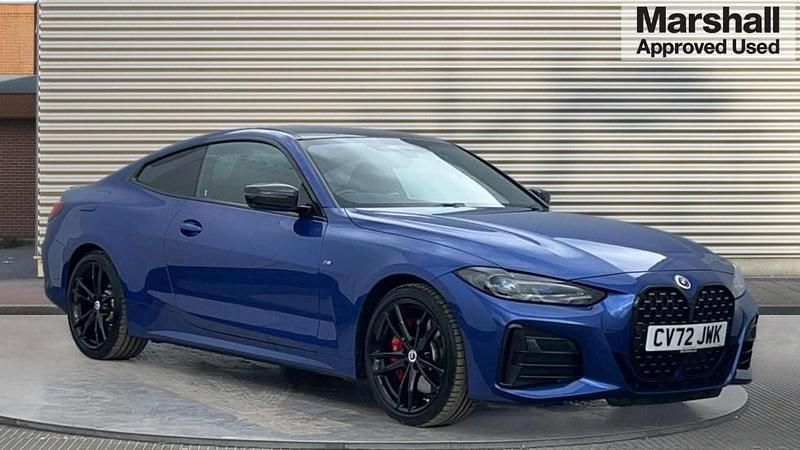 Blue Used 2022 BMW M440 M Sport Sedan | £34,729 (Fair price) - Image 1/4