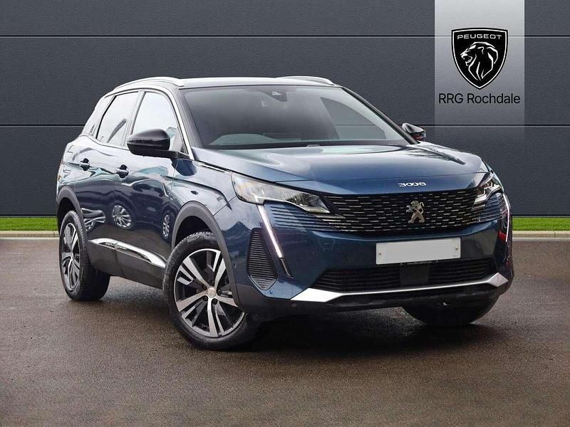 Blue Used 2023 Peugeot 3008 Allure+ SUV | £19,798 (Fair price) - Image 1/4