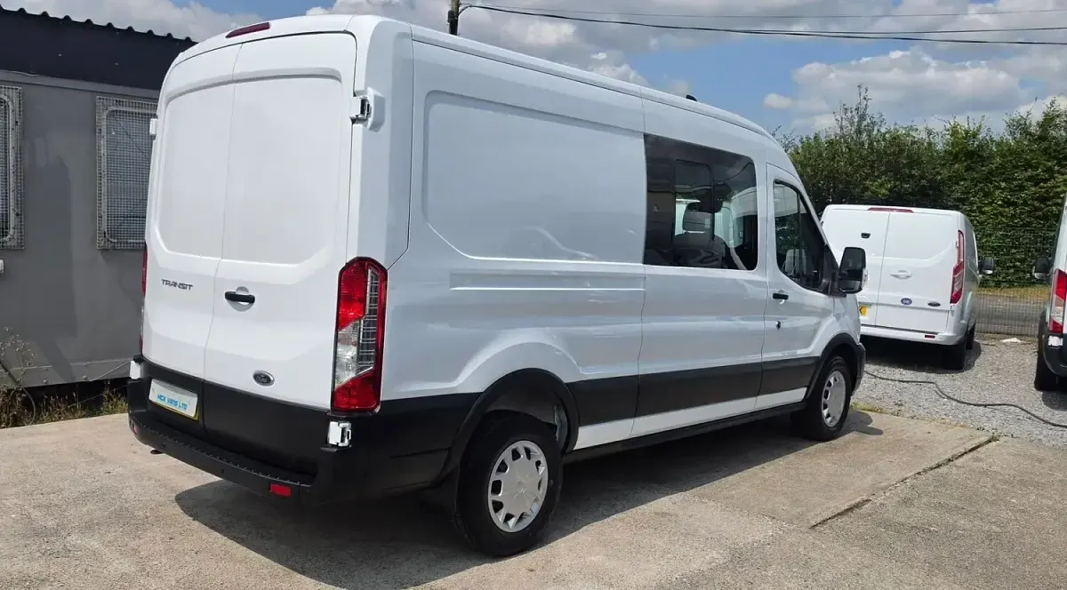 Used Ford Transit Trend 130 HP (95 kW) 2024 White Van