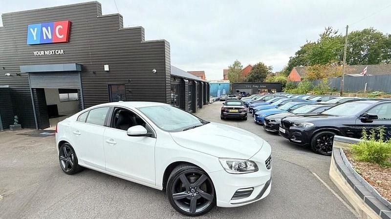 White Used 2016 Volvo S60 R-Design Sedan | £6,891 (Good price) - Image 1/4