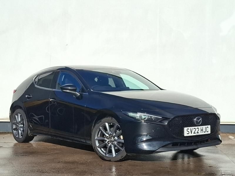 Black Used 2022 Mazda 3 Inclusive Hatchback | £14,998 (Fair price) - Image 1/4