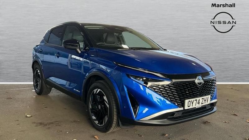 Blue Used 2024 Nissan Qashqai N-Connecta SUV | £23,617 (Fair price) - Image 1/4