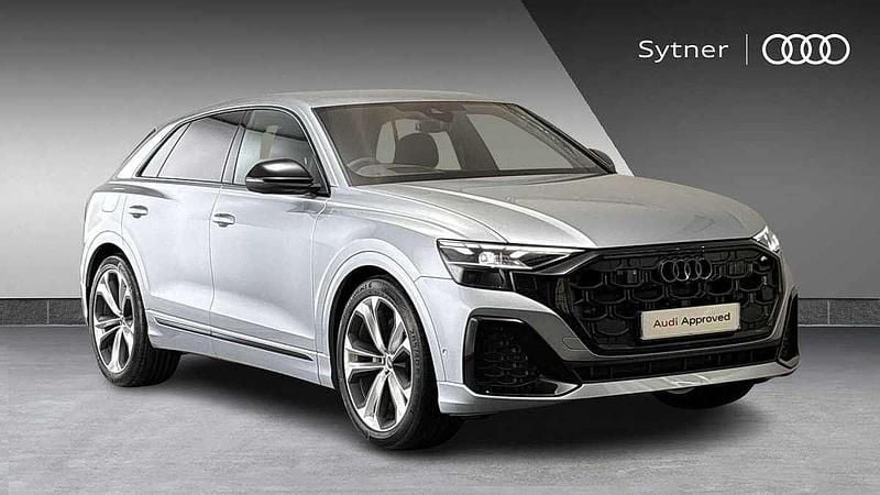 Silver Used 2025 Audi Q8 Black Edition SUV | £62,000 (Expensive) - Image 1/4
