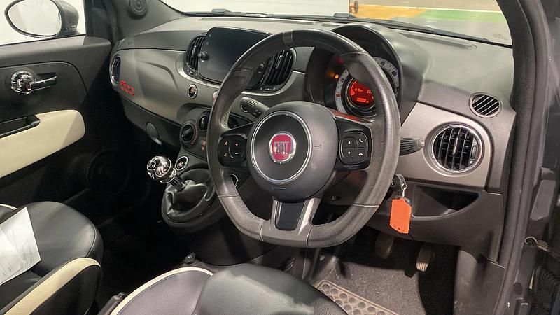 Used Fiat 500 S 69 HP (50 kW) 2018 Grey Hatchback
