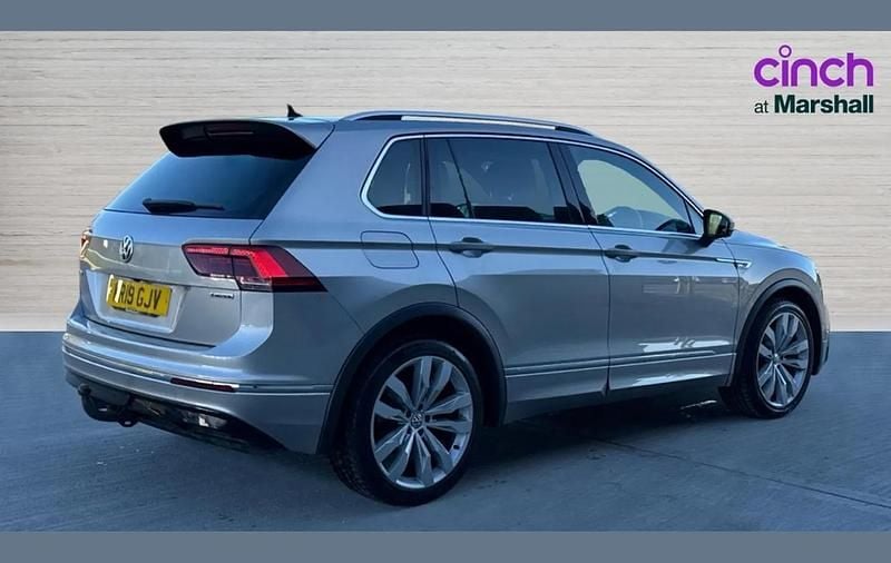 Used VW Tiguan R-line 187 HP (137 kW) 2019 Silver SUV