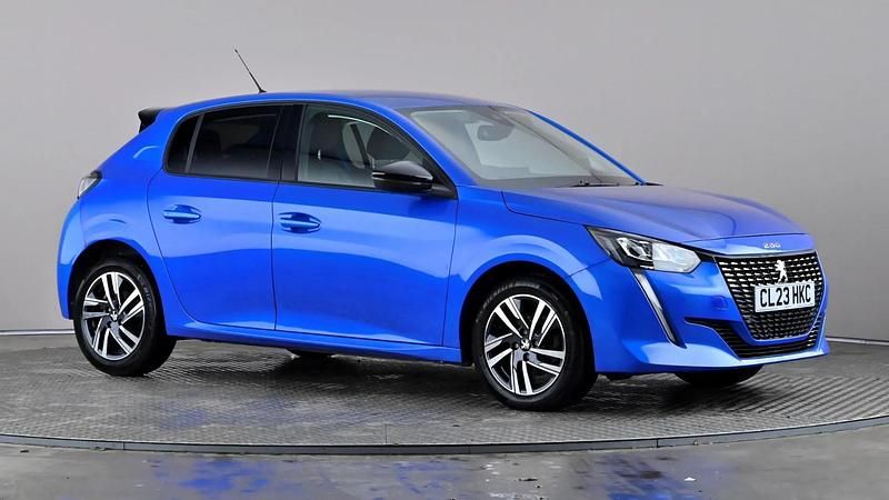Blue Used 2023 Peugeot 208 Allure+ Hatchback | £14,998 (Fair price) - Image 1/3
